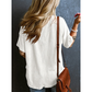 Artificial Corduroy V-Neck Sleeveless Top