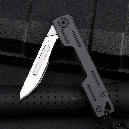 Stainless Steel Portable Utility Knife Carving Knife(Free 10PCS Blades)