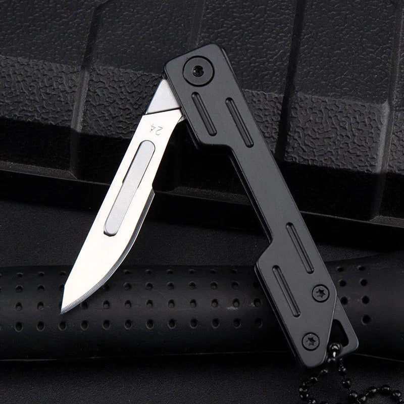 Stainless Steel Portable Utility Knife Carving Knife(Free 10PCS Blades)
