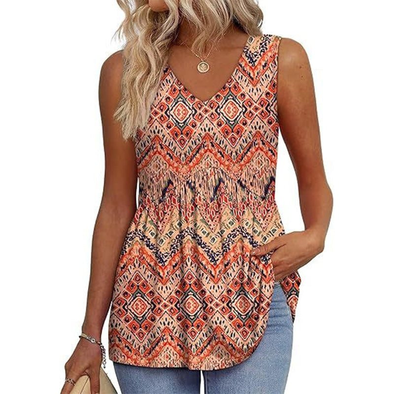 🌞Summer Sale 50% OFF🔥👚Women's Elegant Sleeveless V-Neck Top