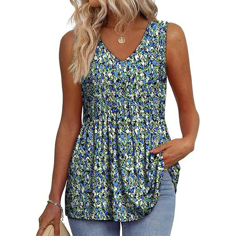 🌞Summer Sale 50% OFF🔥👚Women's Elegant Sleeveless V-Neck Top