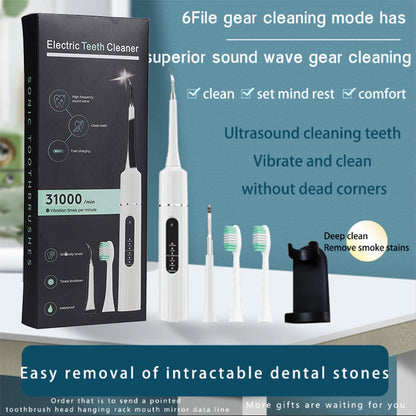 🖤Black Friday Sale:50% OFF🖤🦷Professional Multi-Function & Multi-Speed Ultrasonic Teeth Cleaner
