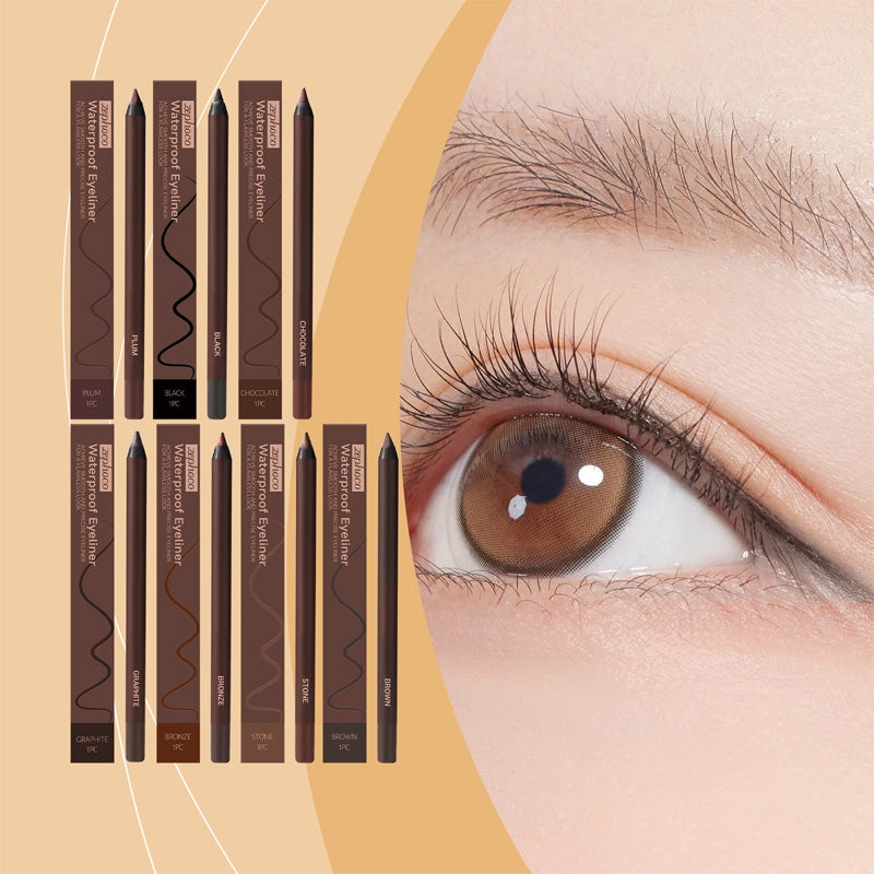 🎁LAST DAY SALE £8.99 with FREE Eyeliner Sharpener!!🔥-🌟24 HR Waterproof Eyeliner Duo Sharpenable Eye Pencil