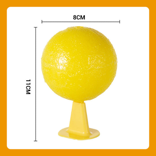 🚫🪰🦟Sticky Fruit Fly Trap Ball with Stand & LED