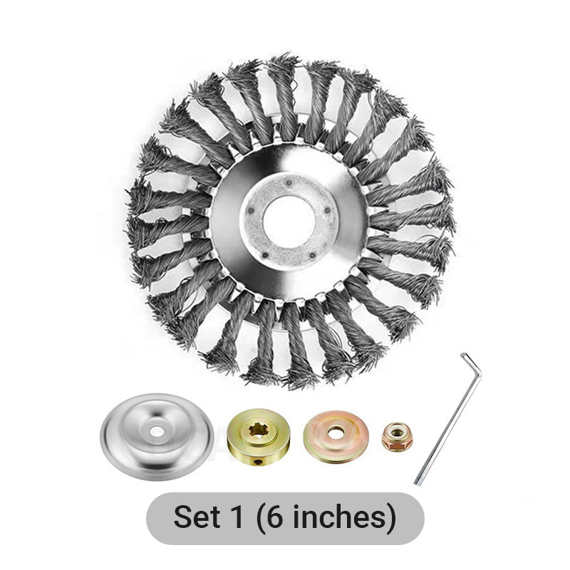 Wear-Resistant Brush Cutter Trimmer Head Set