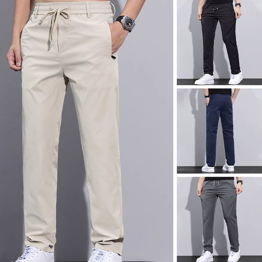 ❄️Letzter Tag Aktion 💕Herrenhose mit lässiger Slim Fit-Passform und geradem Bein