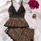 🎉This week's Special Sales - 49% OFF💕Lace Trimmed V-Neck Camisole & Shorts Sleepwear Set