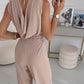 ✨Women's Floral-Embellished Sleeveless Jumpsuit