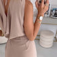 ✨Women's Floral-Embellished Sleeveless Jumpsuit