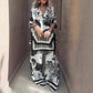 🛍️ Women's Matching Printed Set - V-Neck Top & Long Pants | No-Fuss Outfit, Versatile Print & All-Day Comfort | UK Sizes Available