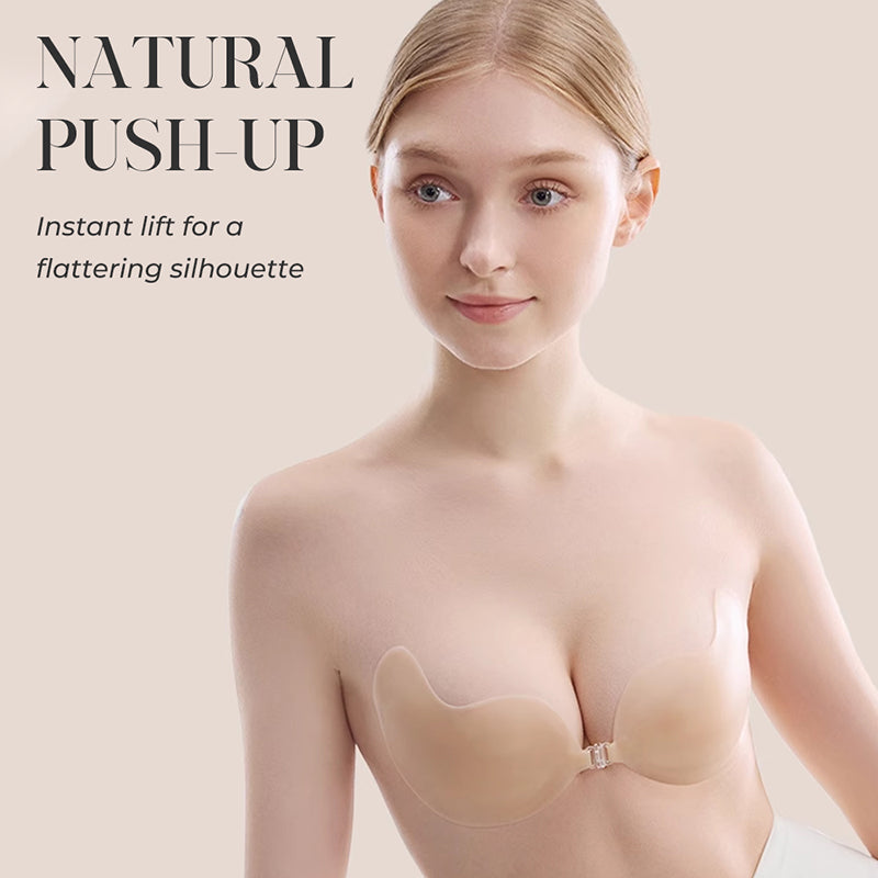 Reusable Adhesive Push-up Bra for Women