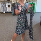🌼Summer Special🌼2025 Arrival Women's Scoop Neck Floral Dress - 50% Off Deal | Breathable Material, Casual Style for Warm Days