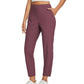 🔥Summer Sale 49% OFF🔥Women's Elastic High-Waist Pants - Secure Pockets, Slim Fit, UK Sizes