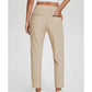 🔥Summer Sale 49% OFF🔥Women's Elastic High-Waist Pants - Secure Pockets, Slim Fit, UK Sizes