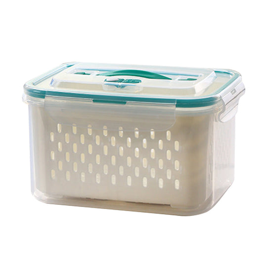 🔥Summer Hot Sale 49％ OFF💝2 in 1 Draining Fresh-Keep Food Container