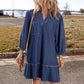 🔥49% OFF Last Day🔥Women's Denim Dress - Casual Chic, Soft Fabric, Don't Miss Out