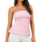 🔥Sexy Strapless Top: Sleek Fit, Alluring Neckline, Effortless Charm