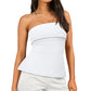 🔥Sexy Strapless Top: Sleek Fit, Alluring Neckline, Effortless Charm