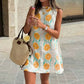 🔥Last Day Promotion 50% OFF💖Women's Casual Sleeveless Floral Print Dress