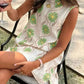 🔥Last Day Promotion 50% OFF💖Women's Casual Sleeveless Floral Print Dress