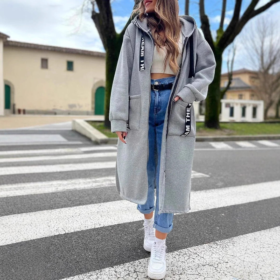 ⏰EARLY AUTUMN SALES 50% OFF🍂Women's Hooded Long Sweatshirt💖