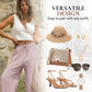 🎁Final Day 49% OFF: Linen Summer Pants - Drawstring, Skin-Friendly & Lightweight