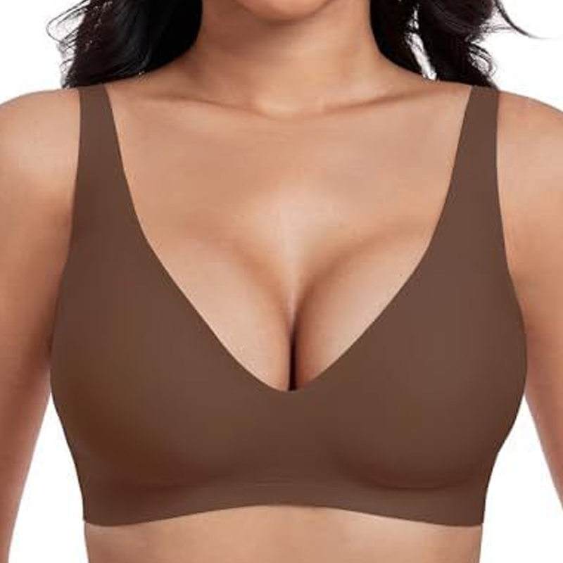Buy one get one free ✨ Seamless push-up bra, deep V-neck design, wire-free