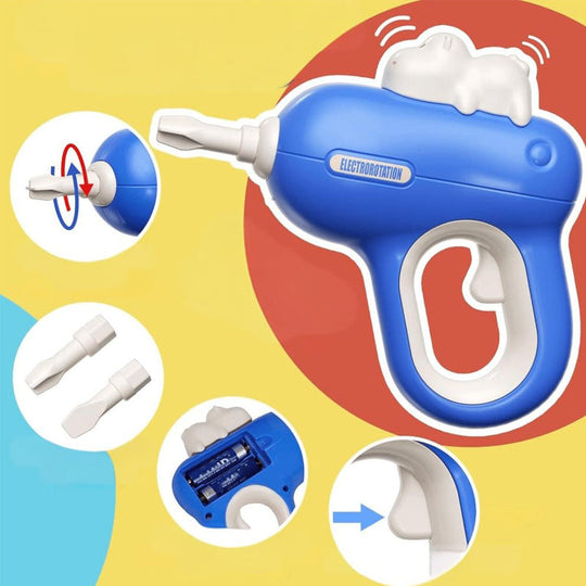 ✨【60-Piece Kids Pretend Repair Tool Set】✨ -🧠🚀Ignite the creativity of budding builders!
