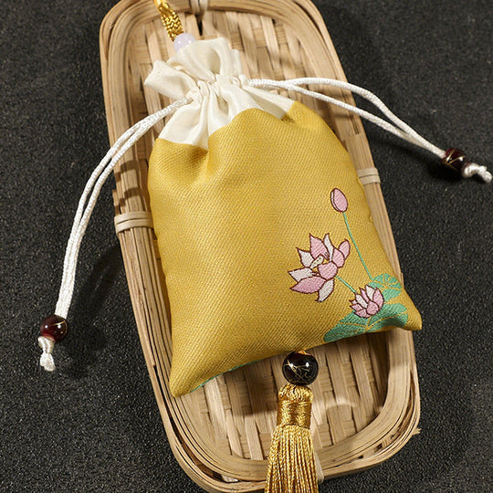 Lavender Herbal Sachet - Mosquito Repellent & Oriental Design
