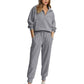 🔥Long Sleeve Half Zip Sweatsuits Set