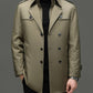 🔥59% discount🔥Men's Medium-Length Trench Coat with Detachable Inner🔥 Free Delivery
