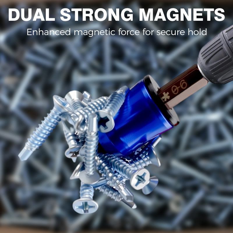 🛠️Final 3 hours Buy 1 Get 1 Free!! 🛠️ 3-in-1 Screwdriver Head Magnetic Ring
