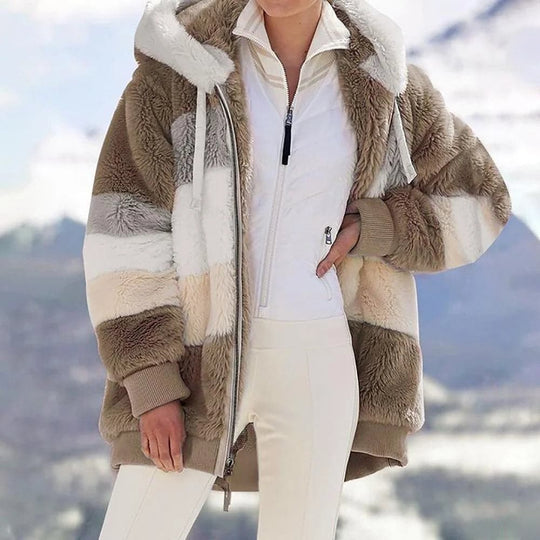 🔥Early Winter Sale-50% Off🎅Contrasting Padded Coat🐑