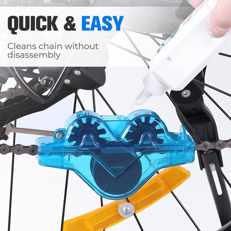 🚲 50% OFF NOW! 🔧 Bike Chain Scrubber – Deep Cleaning, Universal Fit & Easy Installation 🧼