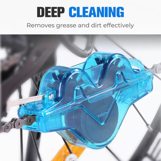 🚲 50% OFF NOW! 🔧 Bike Chain Scrubber – Deep Cleaning, Universal Fit & Easy Installation 🧼