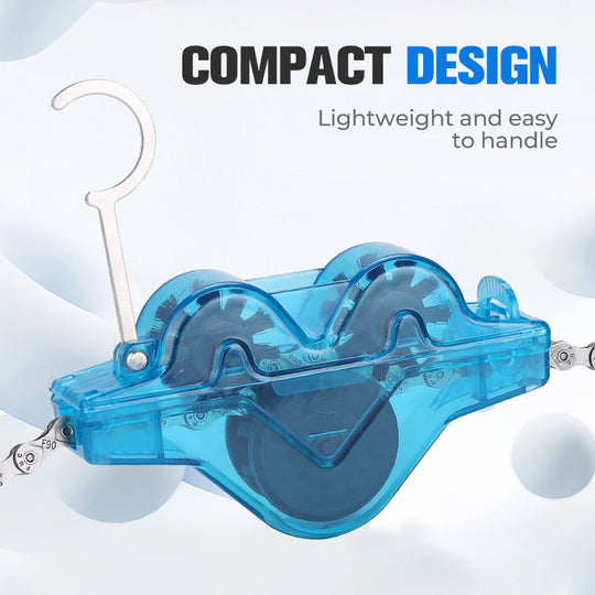 🚲 50% OFF NOW! 🔧 Bike Chain Scrubber – Deep Cleaning, Universal Fit & Easy Installation 🧼