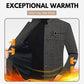 Men's 3D Fit Winter Coat - Thickened & Windproof, Ideal for Cold Weather Outdoors