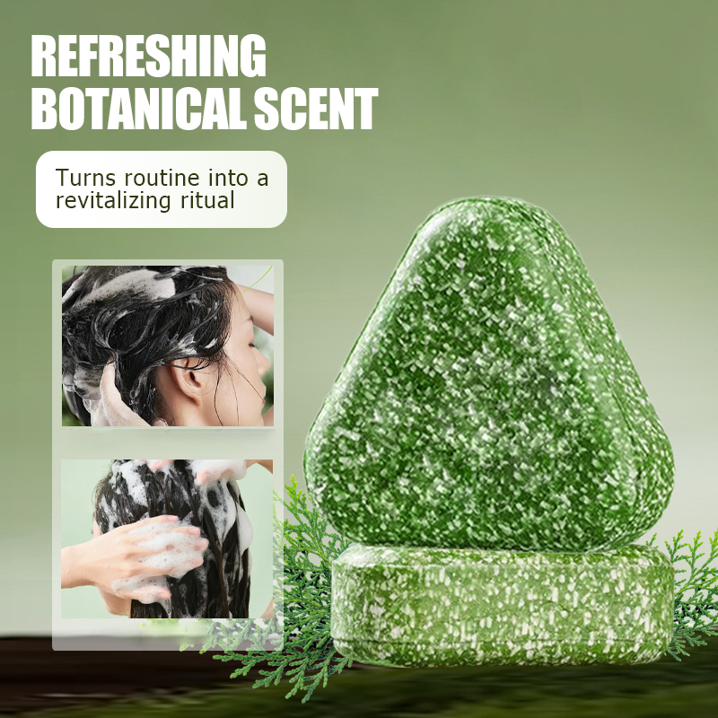 🔥Limited-Time Offer: 50% OFF!!!🔥|Natural Shampoo Bar For Strengthening Hair
