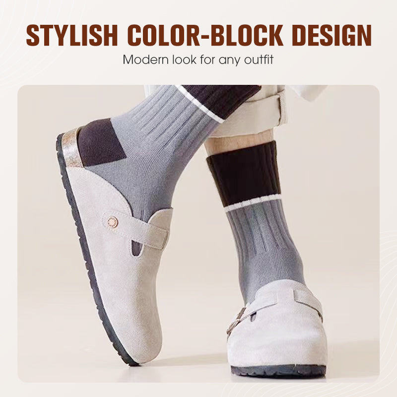 High-Compression Sports Socks (5-Pair Pack)