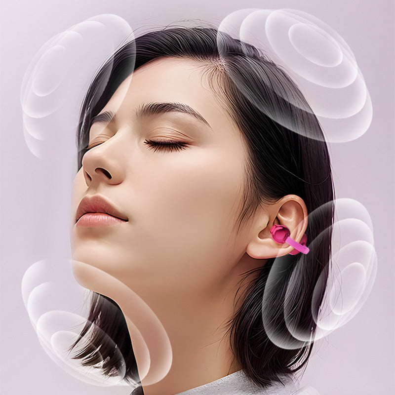 Fashionable Clip-On Wireless Headphones with Handbag