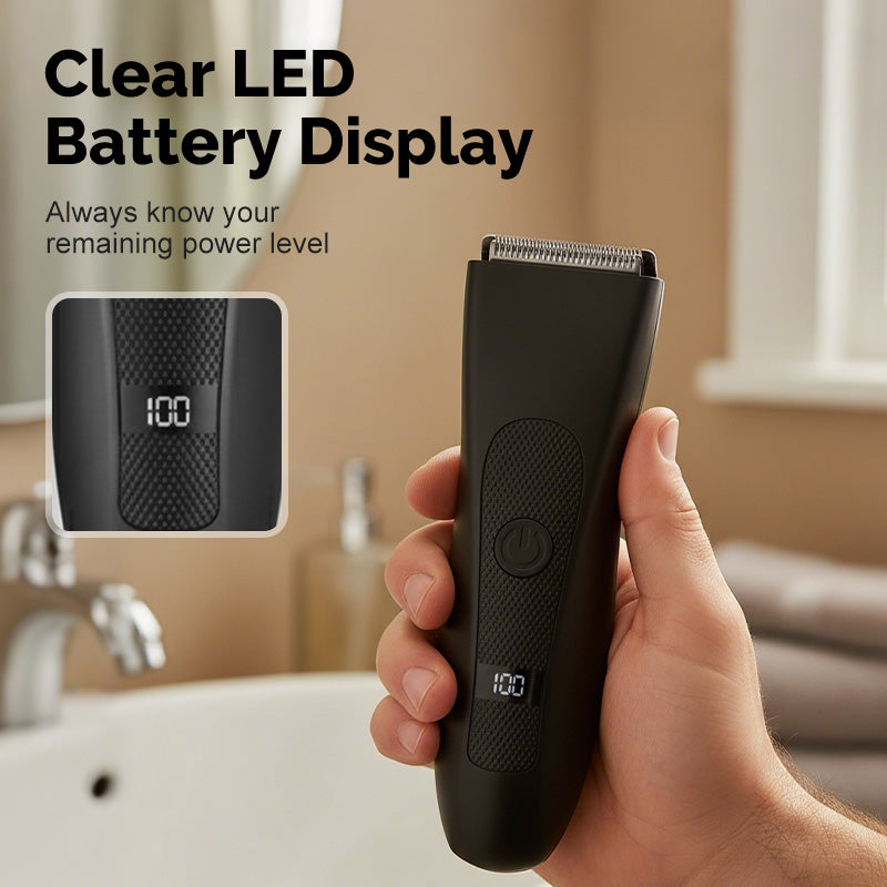 📢📢60% OFF!!🔥🔥Over 35,000 units sold!!✂️Digital body trimmer for men with digital display✨