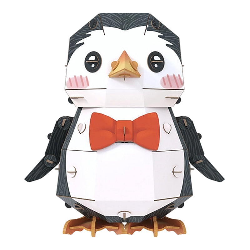 Christmas 3D Penguin Paper Puzzle Kit – The Cutest DIY Gift for Kids
