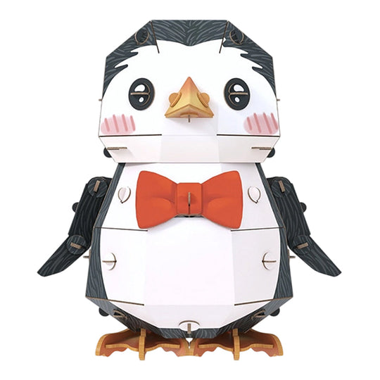 Christmas 3D Penguin Paper Puzzle Kit – The Cutest DIY Gift for Kids