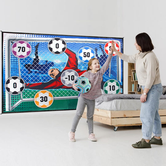 ⚽ 50% OFF NOW! 🥅 Soccer Ball Game Set for Kids – Complete with Goal & Pump, Outdoor Play & Skill Development 🎯✨