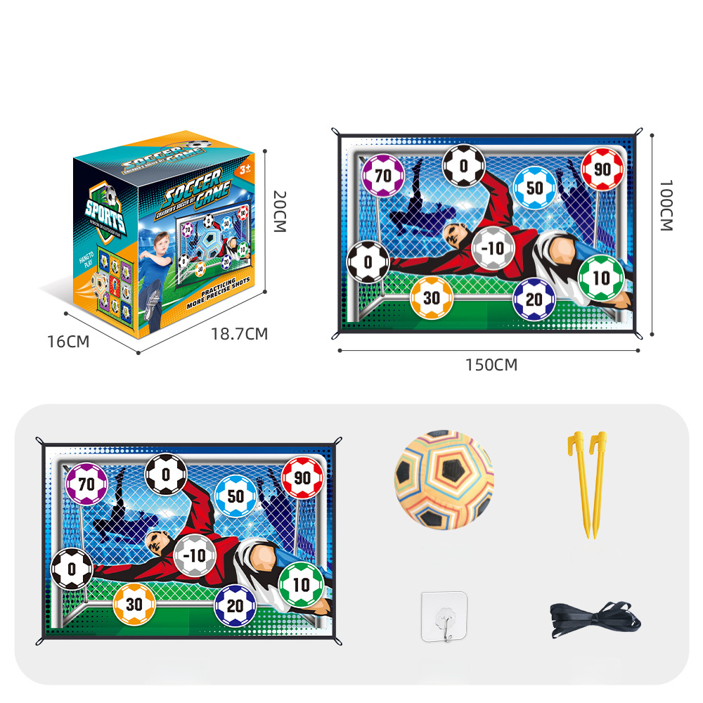 ⚽ 50% OFF NOW! 🥅 Soccer Ball Game Set for Kids – Complete with Goal & Pump, Outdoor Play & Skill Development 🎯✨