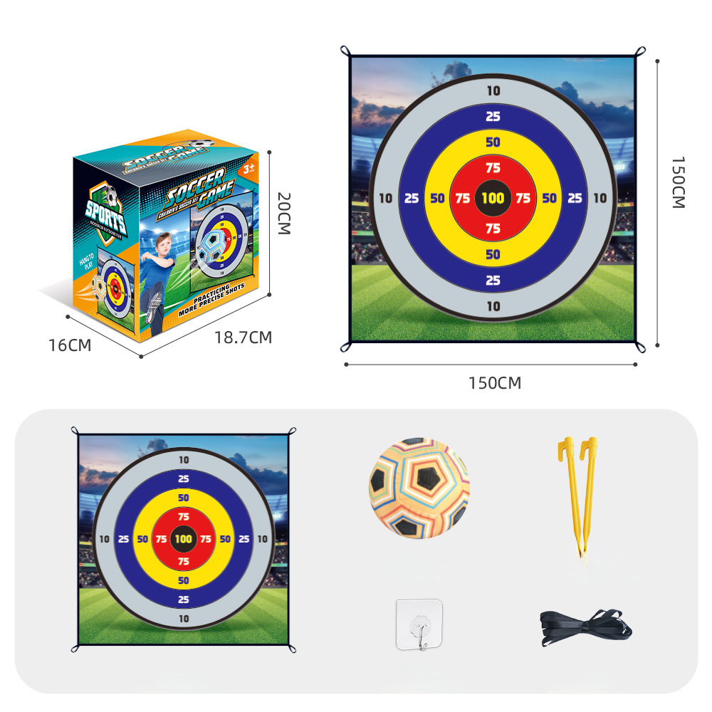 ⚽ 50% OFF NOW! 🥅 Soccer Ball Game Set for Kids – Complete with Goal & Pump, Outdoor Play & Skill Development 🎯✨