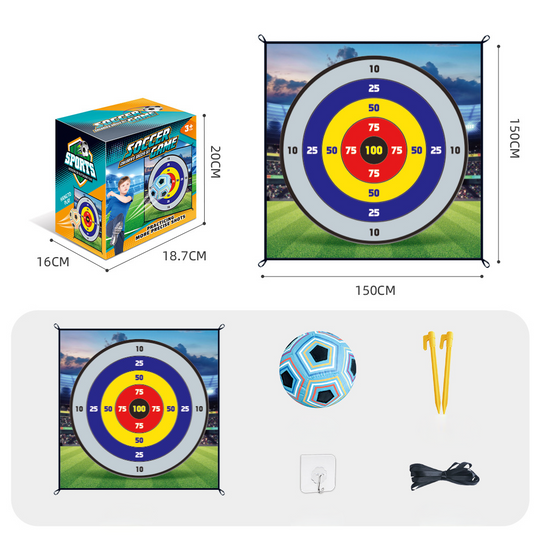 ⚽ 50% OFF NOW! 🥅 Soccer Ball Game Set for Kids – Complete with Goal & Pump, Outdoor Play & Skill Development 🎯✨