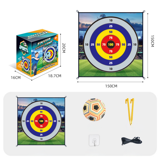 ⚽ 50% OFF NOW! 🥅 Soccer Ball Game Set for Kids – Complete with Goal & Pump, Outdoor Play & Skill Development 🎯✨