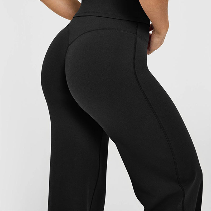 Women's Leggings Yoga Athletic High Waist Casual Comfortable Flared Trousers for Women