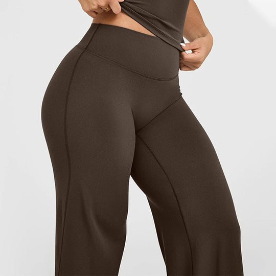 Women's Leggings Yoga Athletic High Waist Casual Comfortable Flared Trousers for Women